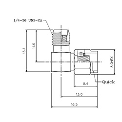 HS-Quick-RP-SMAM To SMAF RA Adapter (10G)